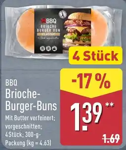 Aldi Nord BBQ Brioche-Burger-Buns Classic Angebot