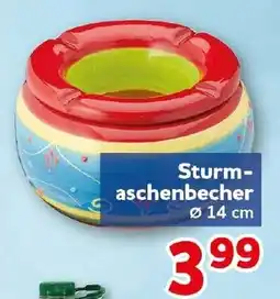 CENTERSHOP Sturm-aschenbecher Angebot