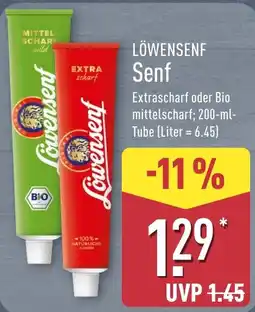 Aldi Nord Löwensenf Senf Angebot