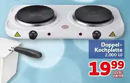 CENTERSHOP Doppel-Kochplatte Angebot