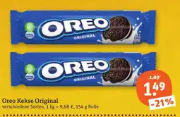 tegut Oreo Kekse Original Angebot