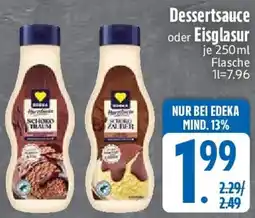 Edeka EDEKA Herzstücke Dessertsauce oder Eisglasur Angebot