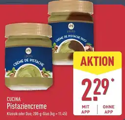 Aldi Nord CUCINA Pistaziencreme Angebot