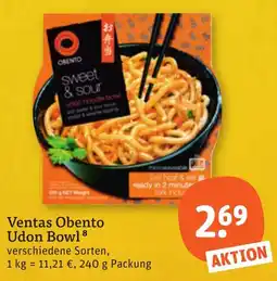 tegut Ventas Obento Udon Bowl Angebot