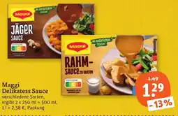 tegut Maggi Delikatess Sauce Angebot