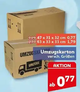 CENTERSHOP Umzugskarton Angebot