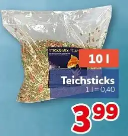 CENTERSHOP Teichsticks Angebot
