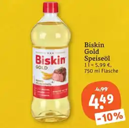 tegut Biskin Gold Speiseöl Angebot