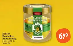 tegut Echter Deutscher Blütenhonig Angebot