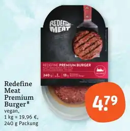 tegut Redefine Meat Premium Burger Angebot