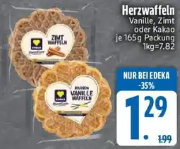Edeka EDEKA Herzstücke Herzwaffeln Angebot