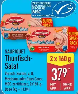 Aldi Nord SAUPIQUET Thunfisch-Salat Angebot