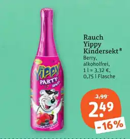tegut Rauch Yippy Kindersekt Berry Angebot
