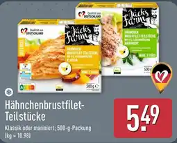 Aldi Nord Jack's Farm Hähnchenbrustfilet-Teilstücke Angebot