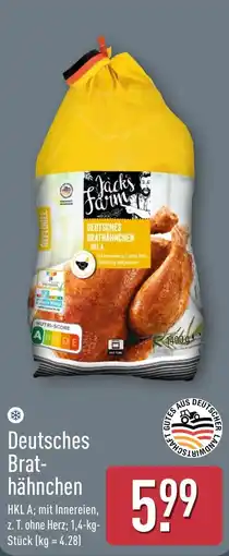 Aldi Nord Jack's Farm Deutsches Brathähnchen Angebot