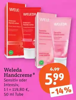tegut Weleda Handcreme Angebot