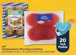 tegut Zimmermann Wurstspezialitäten Angebot
