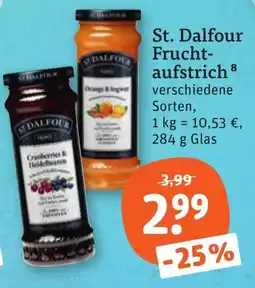 tegut St. Dalfour Fruchtaufstrich Angebot