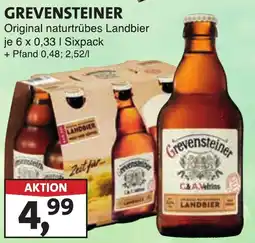 Lösch Depot GREVENSTEINER Original naturtrübes Landbier Angebot