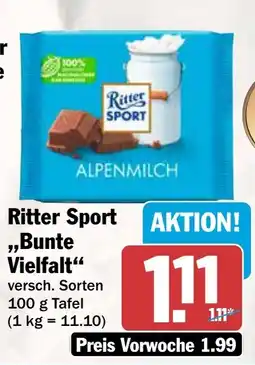 AEZ Ritter Sport „Bunte Vielfalt“ Angebot