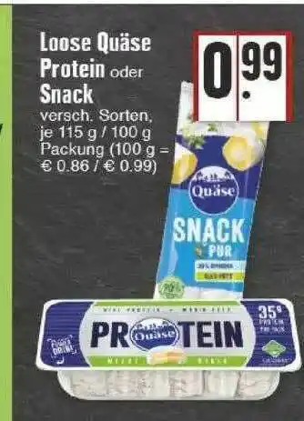 Edeka Loose Quäse Protein Oder Snack Angebot