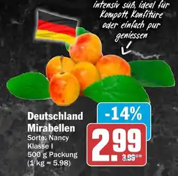 AEZ Deutschland Mirabellen Angebot
