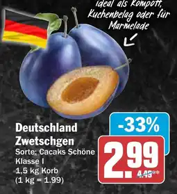 AEZ Zwetschgen Angebot