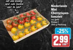 AEZ Niederlande Mini Cherryrispentomaten Angebot