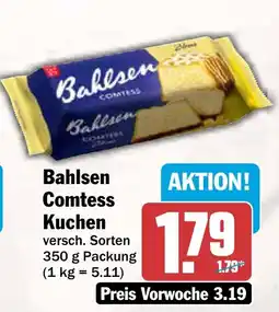 AEZ Bahlsen Comtess Kuchen Angebot