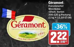 AEZ Gérumont Französischer Weichkäse Angebot
