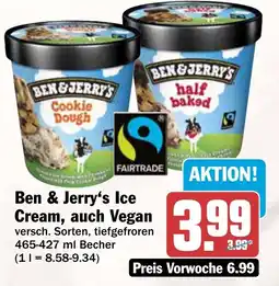 AEZ Ben & Jerry's Ice Cream, auch Vegan Angebot