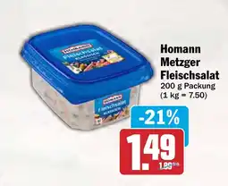 AEZ Homann Metzger Fleischsalat Angebot