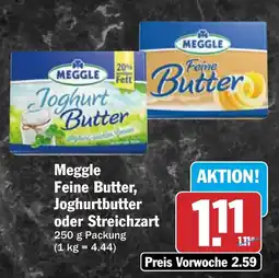 AEZ Meggle Feine Butter, Joghurtbutter oder Streichzart Angebot