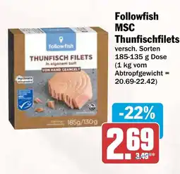 AEZ Followfish Thunfischfilets Angebot