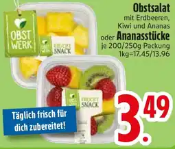 Edeka Obstsalat oder Ananasstücke Angebot