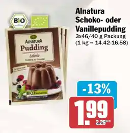 AEZ Alnatura Pudding Angebot