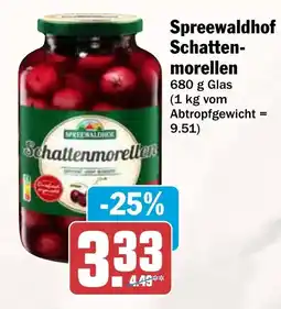 AEZ Spreewaldhof Schattenmorellen Angebot