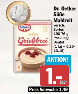AEZ Dr. Oetker Süße Mahlzeit Angebot