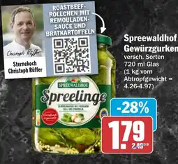 AEZ Spreewaldhof Gewürzgurken Angebot