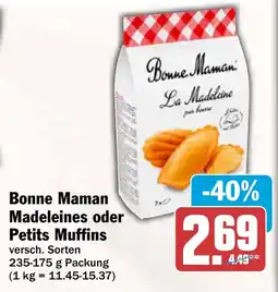 AEZ Bonne Maman Madeleines oder Petits Muffins Angebot