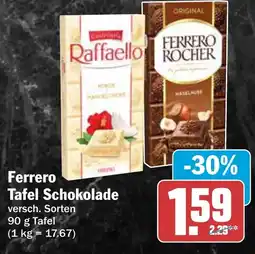 AEZ Ferrero Tafel Schokolade Angebot