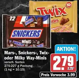 AEZ Mars-, Snickers-, Twix- oder Milky Way-Minis Angebot