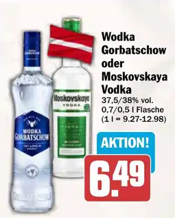 AEZ Wodka Gorbatschow oder Moskovskaya Vodka Angebot