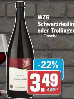 AEZ WZG Schwarzriesling oder Trollinger Angebot