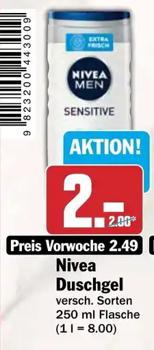 AEZ Nivea Duschgel Angebot