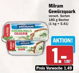 AEZ Milram Gewürzquark Angebot