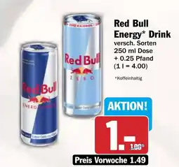 AEZ Red Bull Energy Drink Angebot