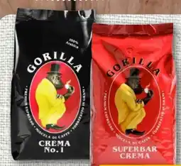 nahkauf Kaffeerösterei A. Joerges Gorilla Espresso Superbar Crema Angebot