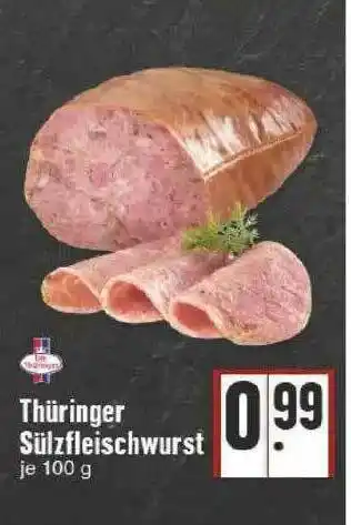 Edeka Thüringer Sülzfleischwurst Angebot