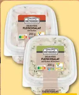 REWE Center Metzgerei Wilhelm Brandenburg Fleischsalat Angebot